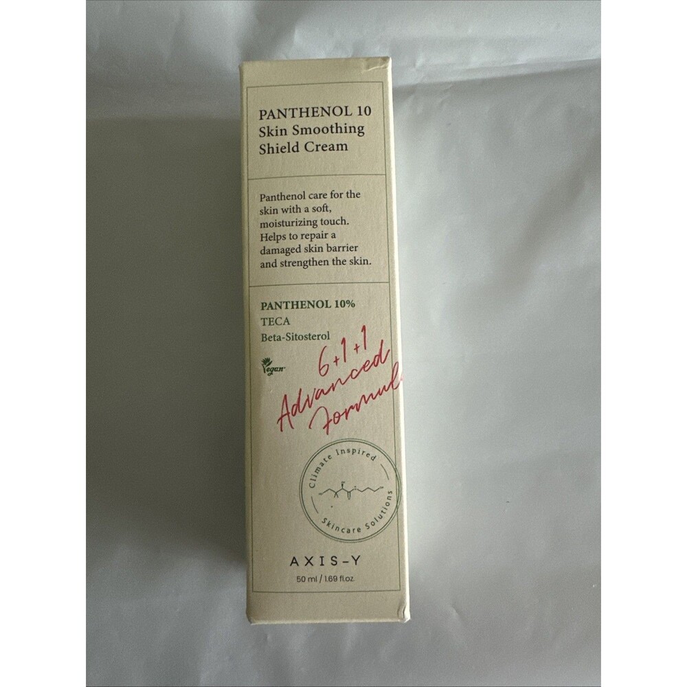 AXIS-Y PANTHENOL 10 SKIN SMOOTHING SHIELD CREAM 1.69 OZ ~ New In  Box